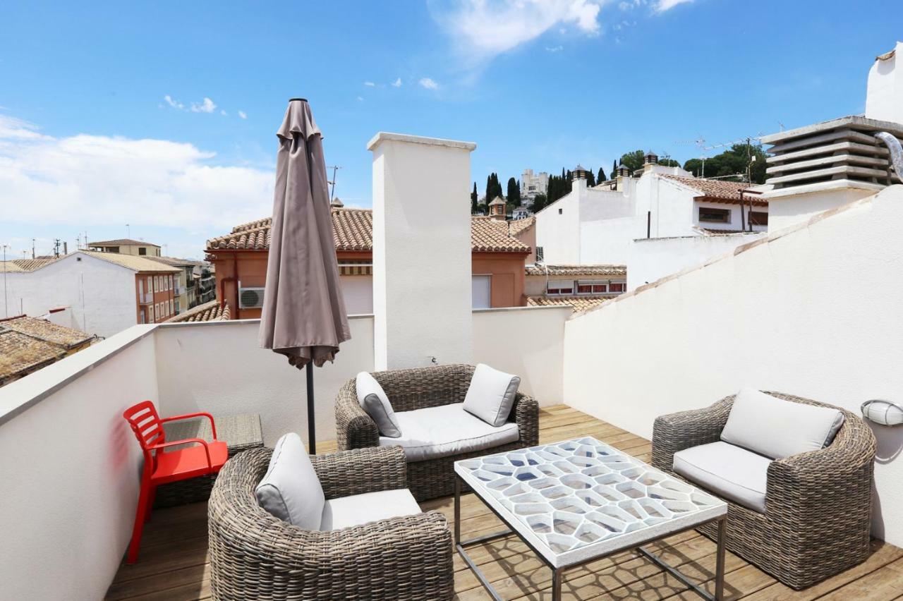 Apartamento De Diseno Con Jacuzzi Privado Granada Eksteriør bilde